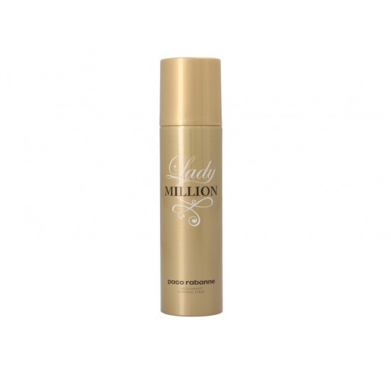 lady million deodorant spray